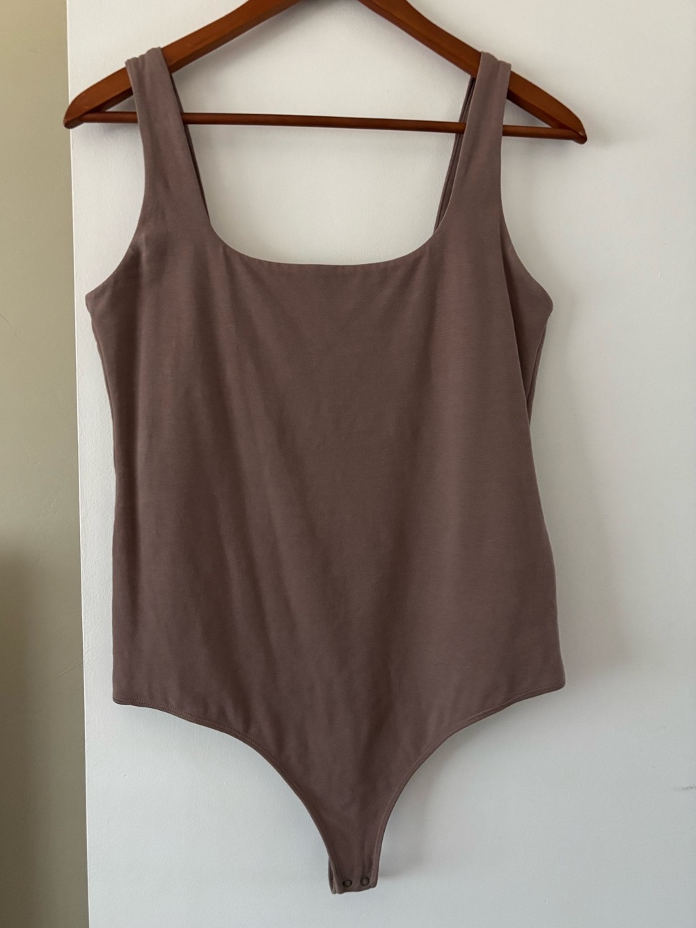 Abercrombie Square Neck Mauve Bodysuit